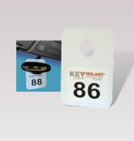 Numbered tags for vehicle identification - Key Vigilant
