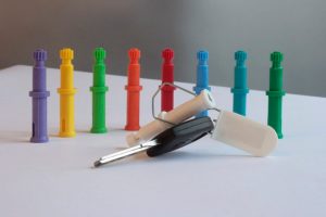 Mechanical key control system - Access pegs and Anti-tamper seals - Key Vigilant